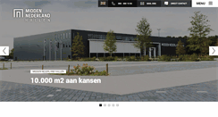 Desktop Screenshot of middennederlandhallen.nl